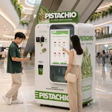 Macchine vendenti di gelato in Malesia per operatori e rivenditori al dettaglio